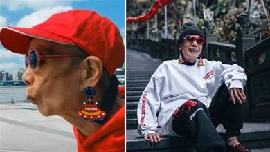 91歲成時尚「達人」，10萬網友稱她為仙子，人生的精彩不分年齡